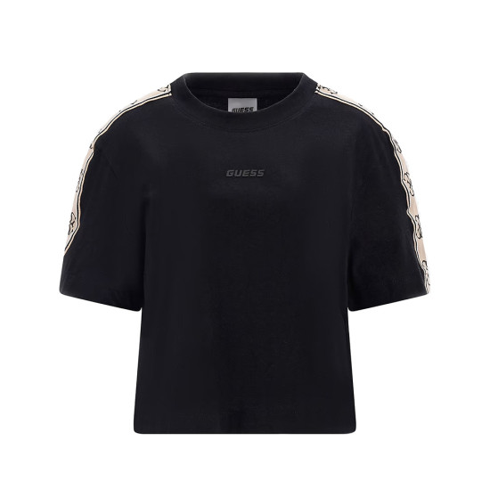 Guess Γυναικεία κοντομάνικη μπλούζα Britney Crop Tee